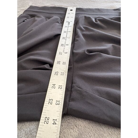 Athleta Women's Nolita Slim Tapered Crop Pants 12 Black UPF 50+ Featherweight - Picture 11 of 12